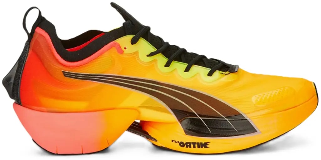 Giày Puma Fast-R Nitro Elite Fireglow 'Yellow Red' 377598-01 — kich-thuoc: 39