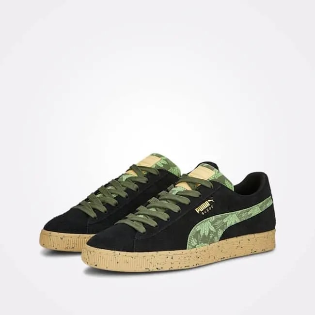 Giày Puma Suede Gentle Jungle 'Black' 390057-02 — ảnh 4