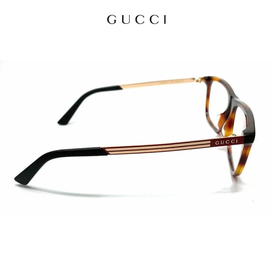 Kính Gucci Asian Fit Glasses 'Havana' GG0696OA-003 — ảnh 3