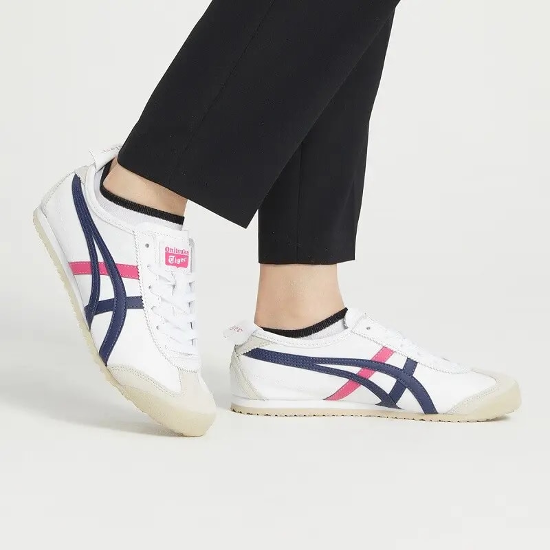 Giày Onitsuka Tiger Mexico 66 'White Black Red' 1183C102-102 — ảnh 3