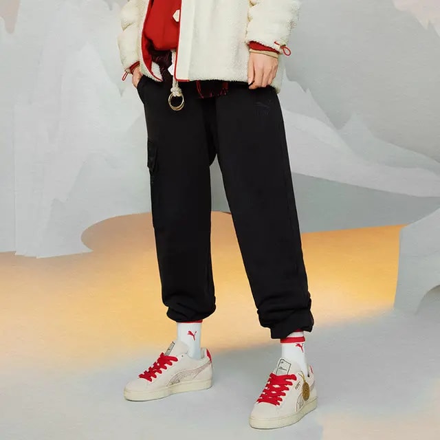 Giày Puma Suede 'CNY Papermaking' 392950-01 — ảnh 2
