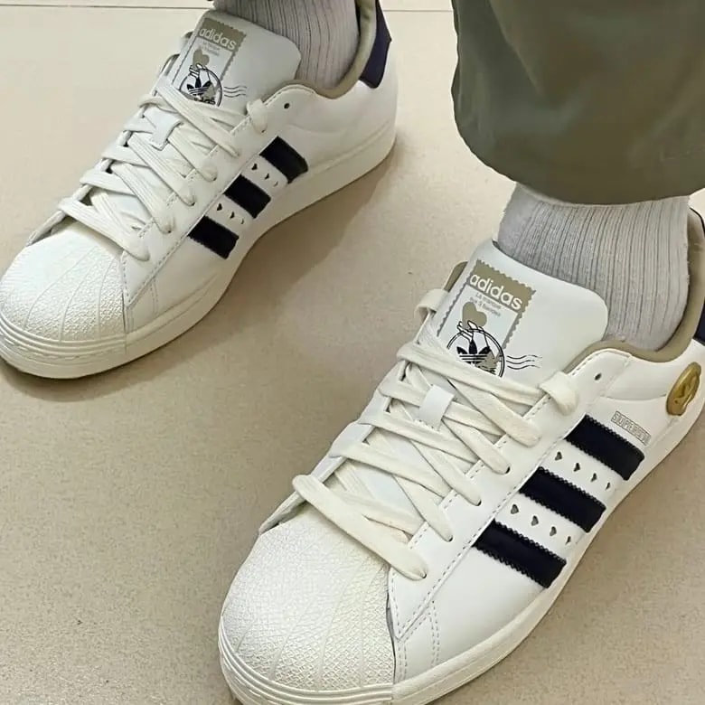 Giày Adidas Superstar 'Valentine's Day 2023 Navy' IE6977 — ảnh 2