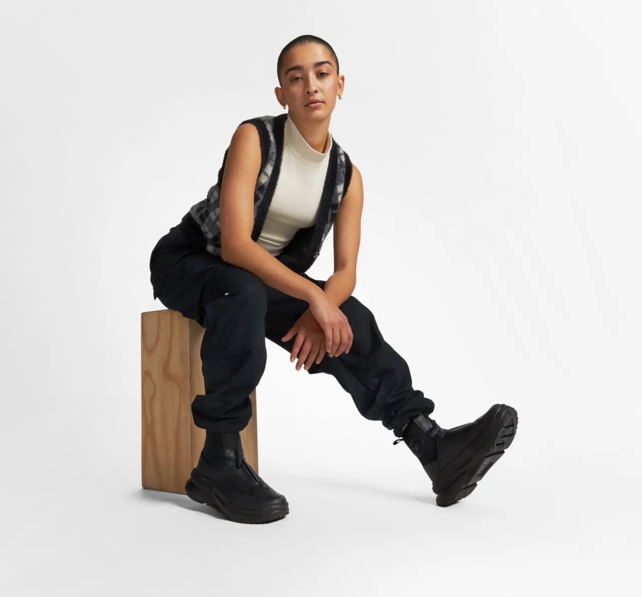 Giày Converse Run Star Legacy Chelsea 'Black' A04697C — ảnh 2