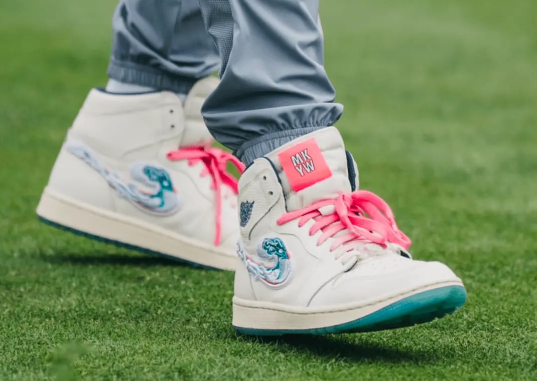 Giày Nike Air Jordan 1 Retro High Golf NRG 2 'Michelle Wie West Aloha' FV3565-100 — ảnh 4
