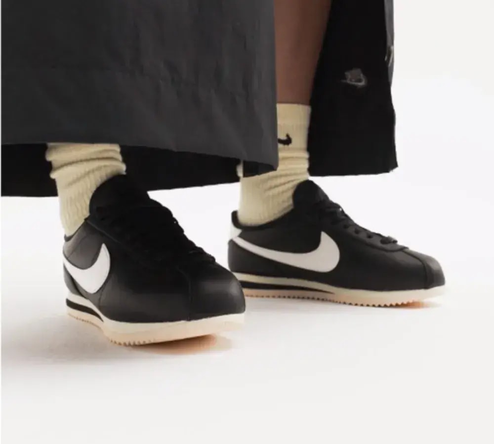 Giày Nike Cortez 'Black And Sail' FB6877-001 — ảnh 3