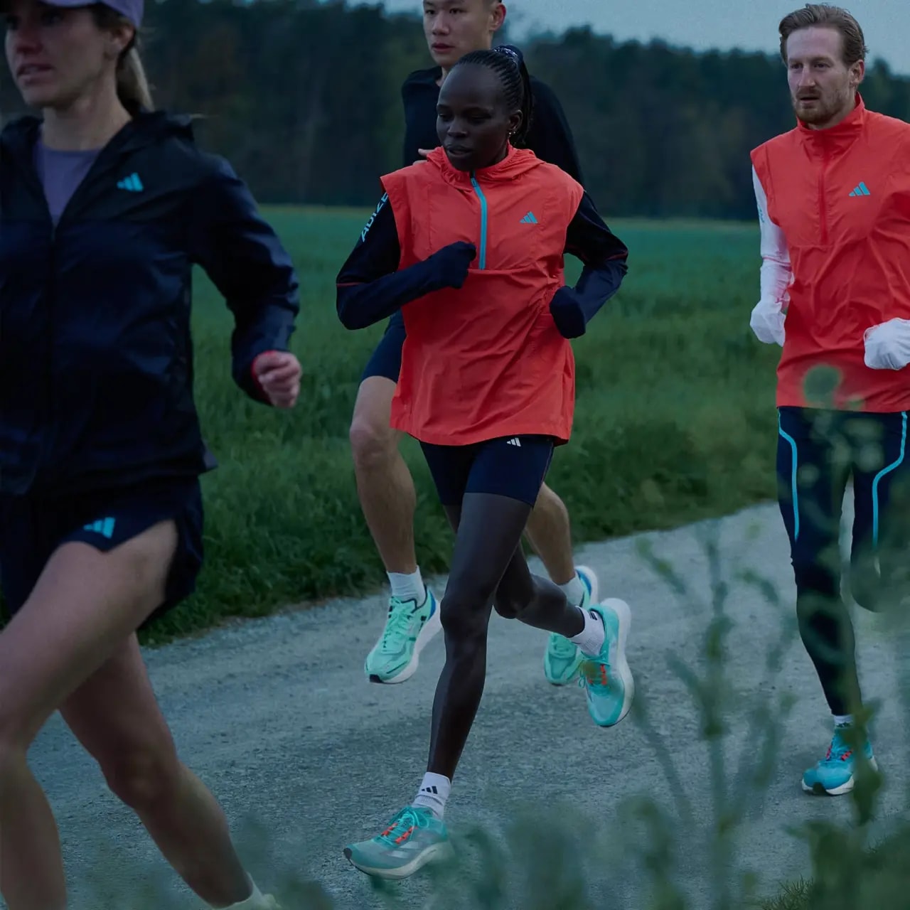 Giày Adidas Adizero Boston 12 'Blue' ID6901 — ảnh 4