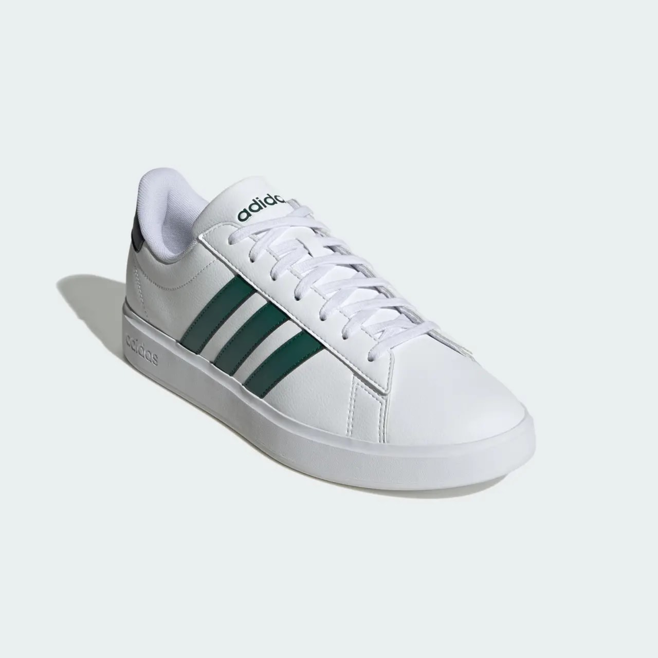 Giày Adidas Grand Court Cloudfoam 'White Green' ID4465 — ảnh 2