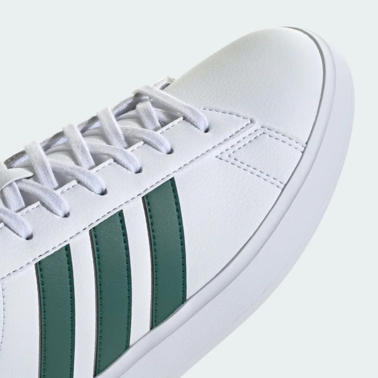 Giày Adidas Grand Court Cloudfoam 'White Green' ID4465 — ảnh 5