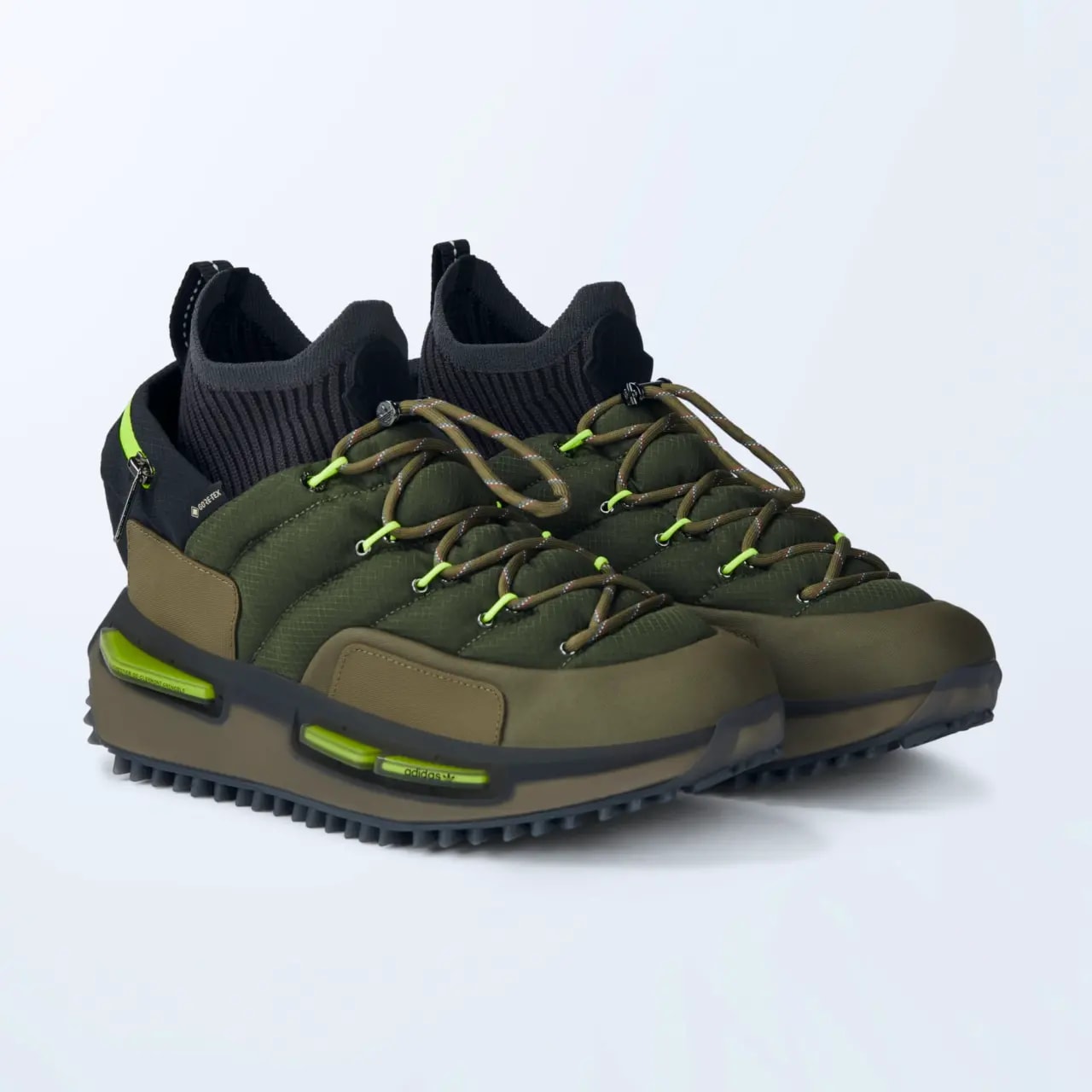 Giày Adidas x Moncler NMD Runner 'Olive Strata' IG3026 — ảnh 3
