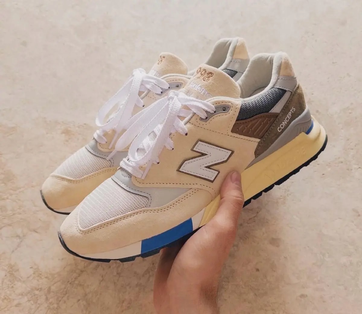 Giày New Balance x Concepts 998 'MiUSA C Note 10th Anniversary' U998CN — ảnh 3