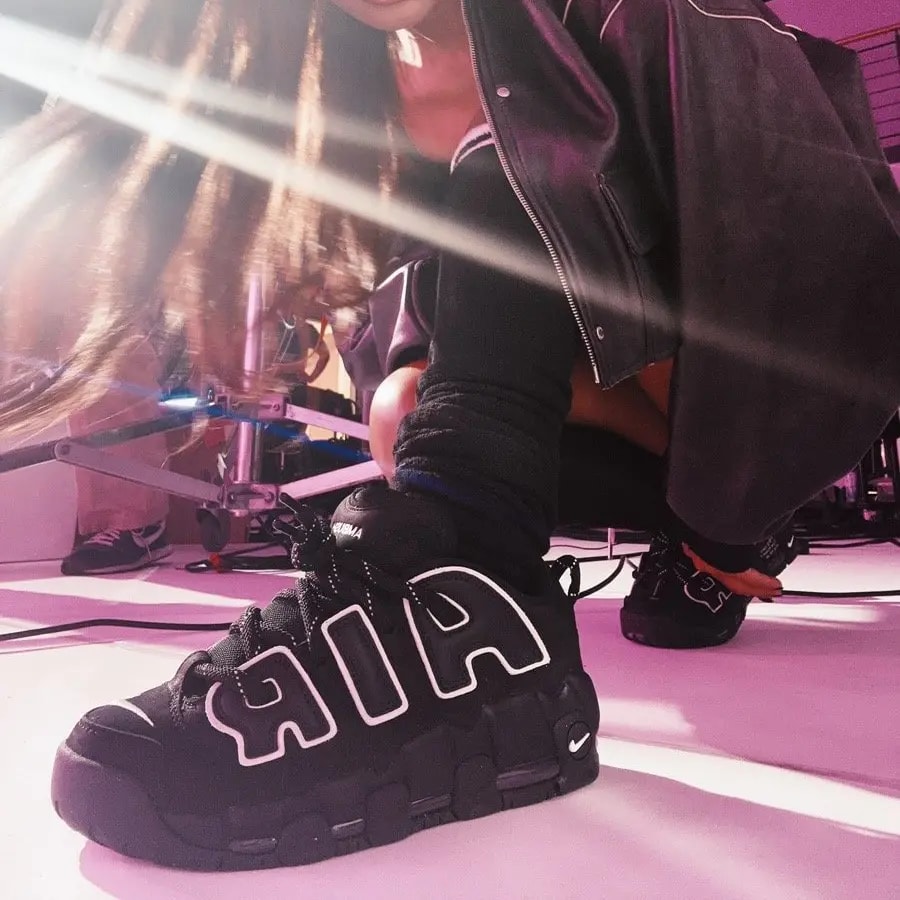 Giày Nike Air More Uptempo Low x AMBUSH 'Black' FB1299-001 — ảnh 2