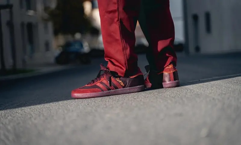 Giày Adidas Samba Jonah Hill 'Maroon' FW7456 — ảnh 3