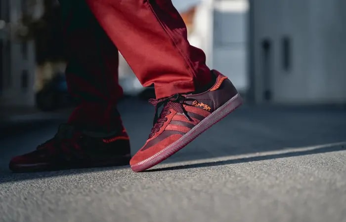 Giày Adidas Samba Jonah Hill 'Maroon' FW7456 — ảnh 4