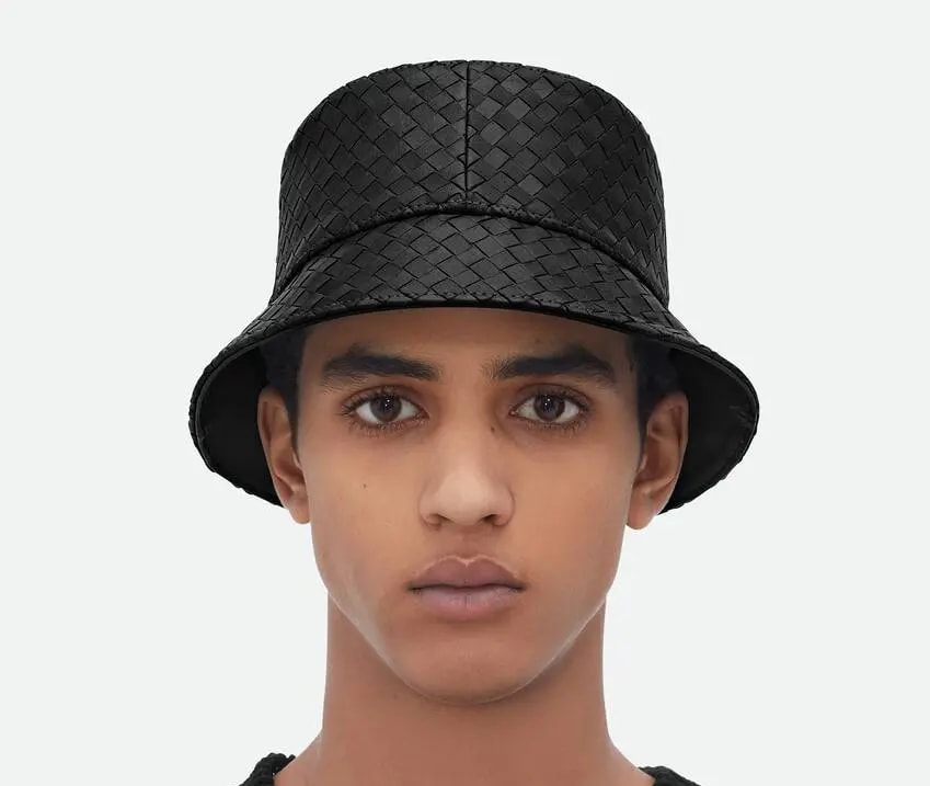 Mũ Bottega Veneta Cap Bucket 'Black' 687343VZQO51000 — ảnh 2