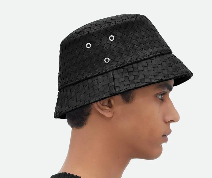 Mũ Bottega Veneta Cap Bucket 'Black' 687343VZQO51000 — ảnh 3