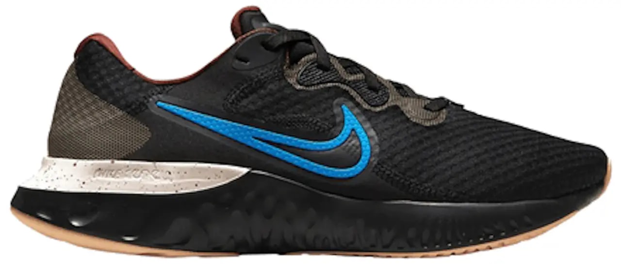 Giày Nike Renew Run 2 'Black Photo Blue' CU3504-002 — kich-thuoc: 40