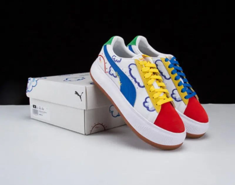 Giày Puma x Flabjacks Suede Mayu 'Happy Doing Nothing Island' 388592-01 — ảnh 4