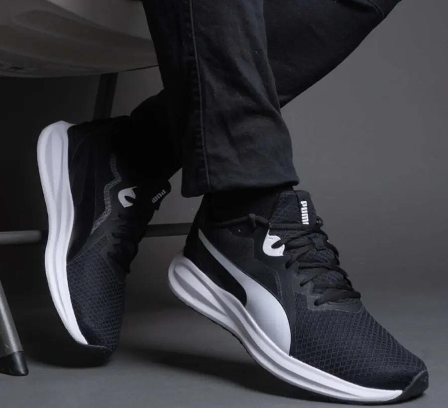 Giày Puma Twitch Runner Fresh 'Black White' 377981-01 — ảnh 2