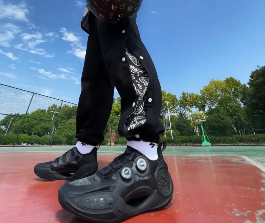 Giày Lining Way Of Wade 9 x Glare Infinity Low 'Black' ABES005-2 — ảnh 5