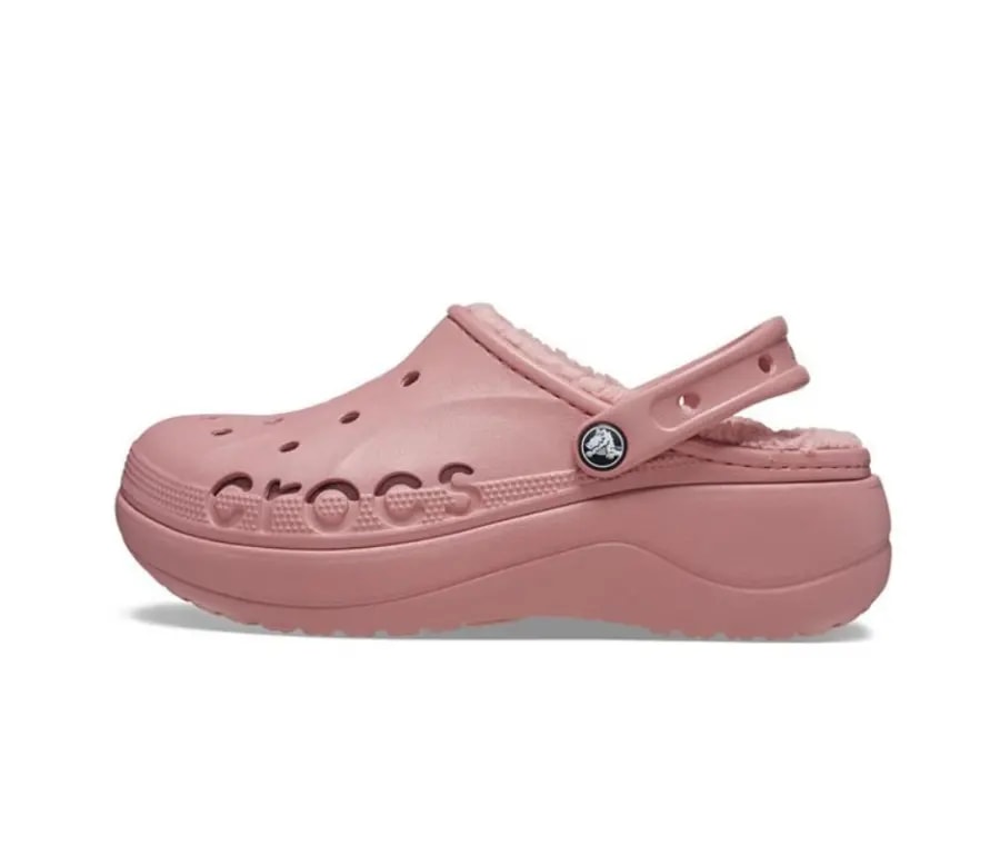 Dép Crocs Classic Platform Lined Clog 'Pink' 208708-682 — ảnh 2
