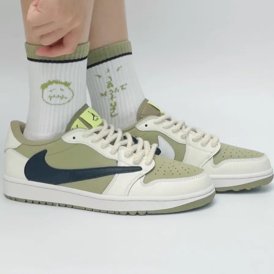 Giày Nike Air Jordan 1 Retro Low Golf 'Travis Scott' FZ3124-200 — ảnh 2