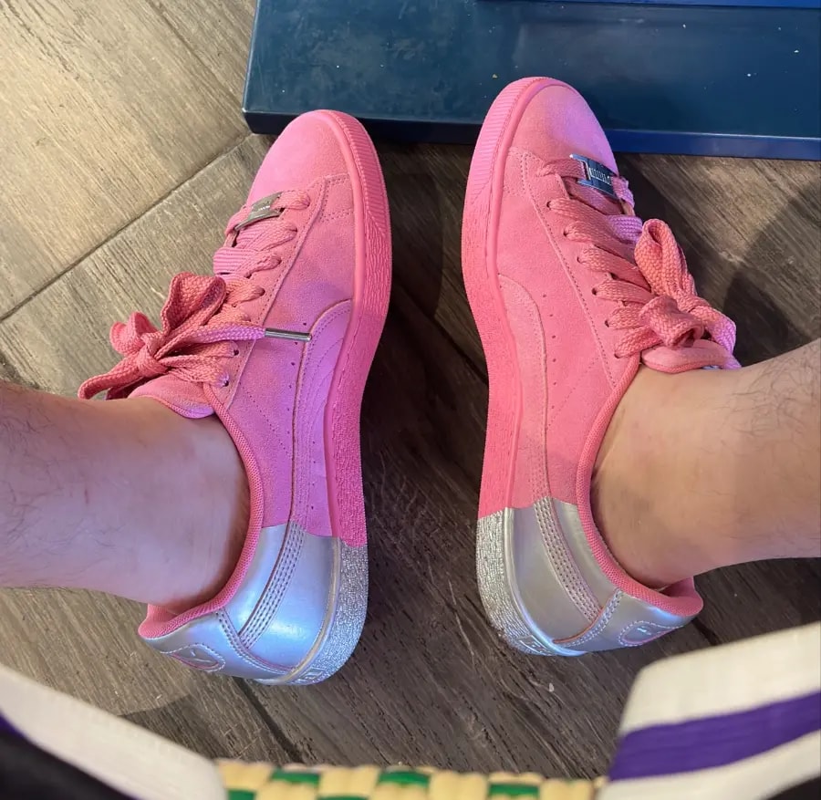 Giày Puma Suede Dance Crew 'Pink' 398306-04 — ảnh 5