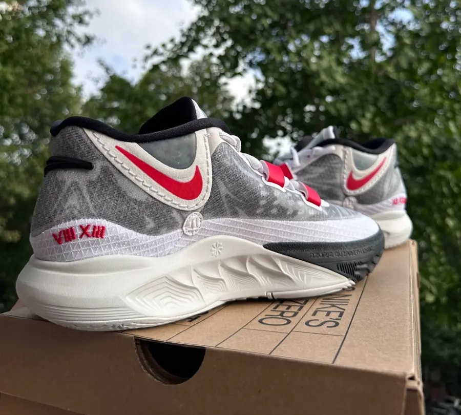 Giày Nike Kyrie 8 GO 'White University Red' DQ8076-100 — ảnh 4