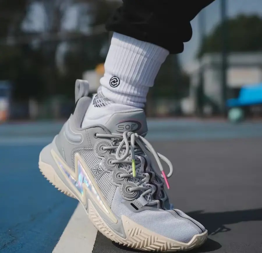 Giày Lining Wade Son Of Flash 'Grey Boy' ABPT019-8 — ảnh 2