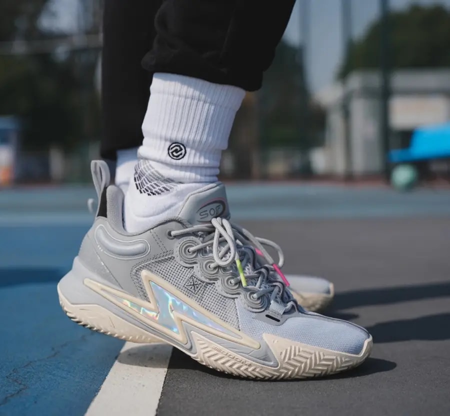 Giày Lining Wade Son Of Flash 'Grey Boy' ABPT019-8 — ảnh 3