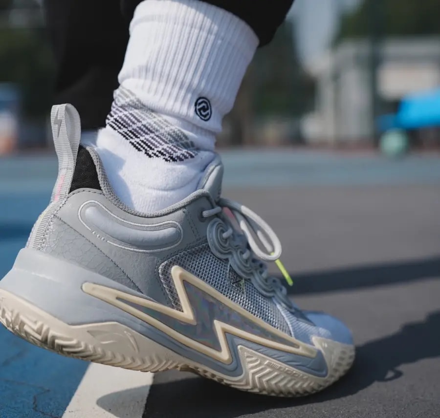 Giày Lining Wade Son Of Flash 'Grey Boy' ABPT019-8 — ảnh 4