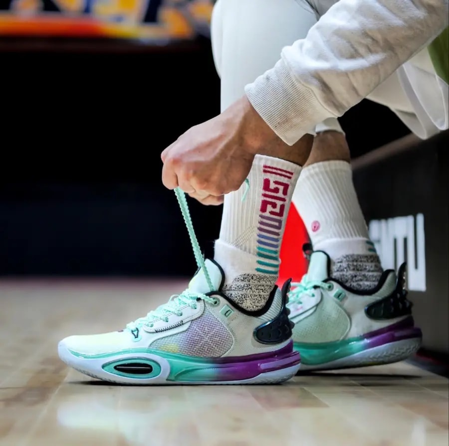 Giày Lining Wade All City 11 'Ice Blood' ABAT005-3 — ảnh 4