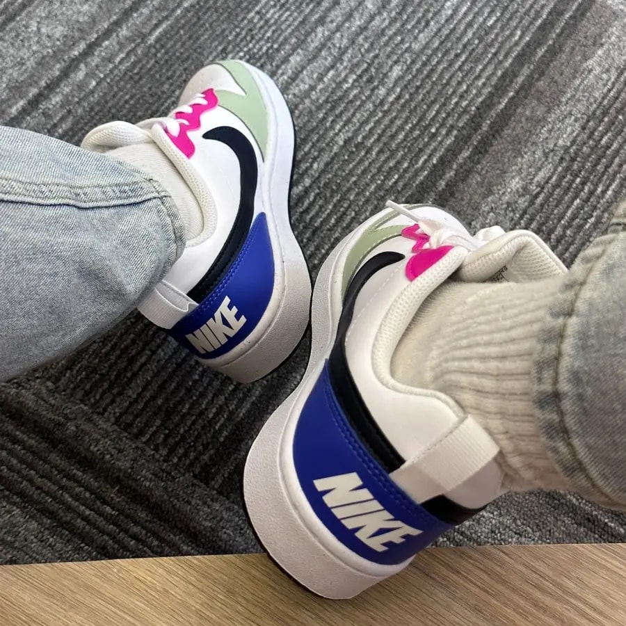 Giày Nike Court Borough Low 'Honeydew Pink' DV5456-108 — ảnh 4