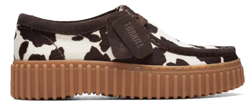 Giày Clarks Qilo Retro 'Brown White' 261738504 — kich-thuoc: 36