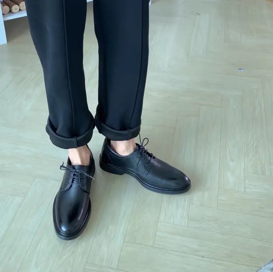 Giày Clarks Malwood Lace 'Black' 261681627 — ảnh 3