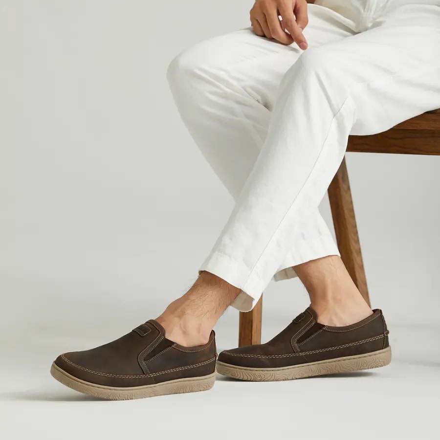 Giày Clarks Hodson 'Brown' 261721587 — ảnh 3
