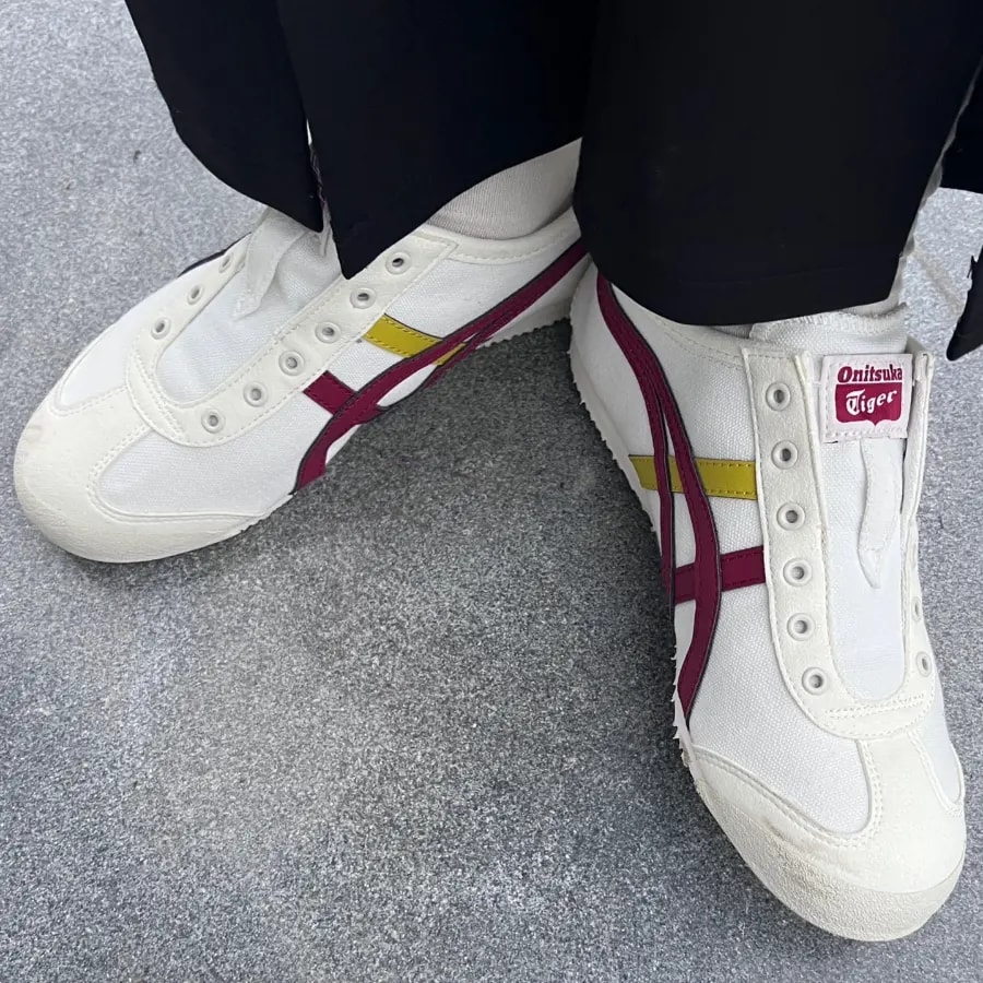 Giày Onitsuka Tiger Mexico 66 'White Yellow Red' 1183A360-123 — ảnh 3