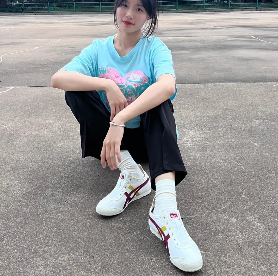 Giày Onitsuka Tiger Mexico 66 'White Yellow Red' 1183A360-123 — ảnh 4