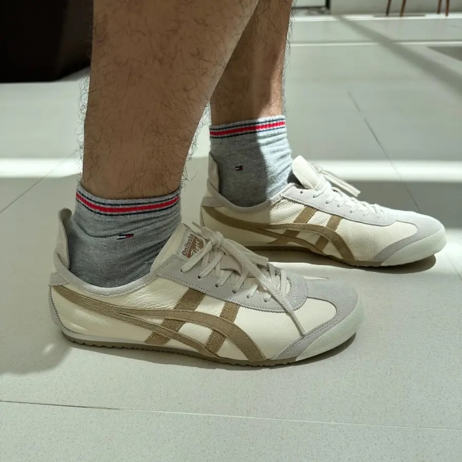 Giày Onitsuka Tiger Mexico 66 'White Grey' 1183C076-202 — ảnh 2