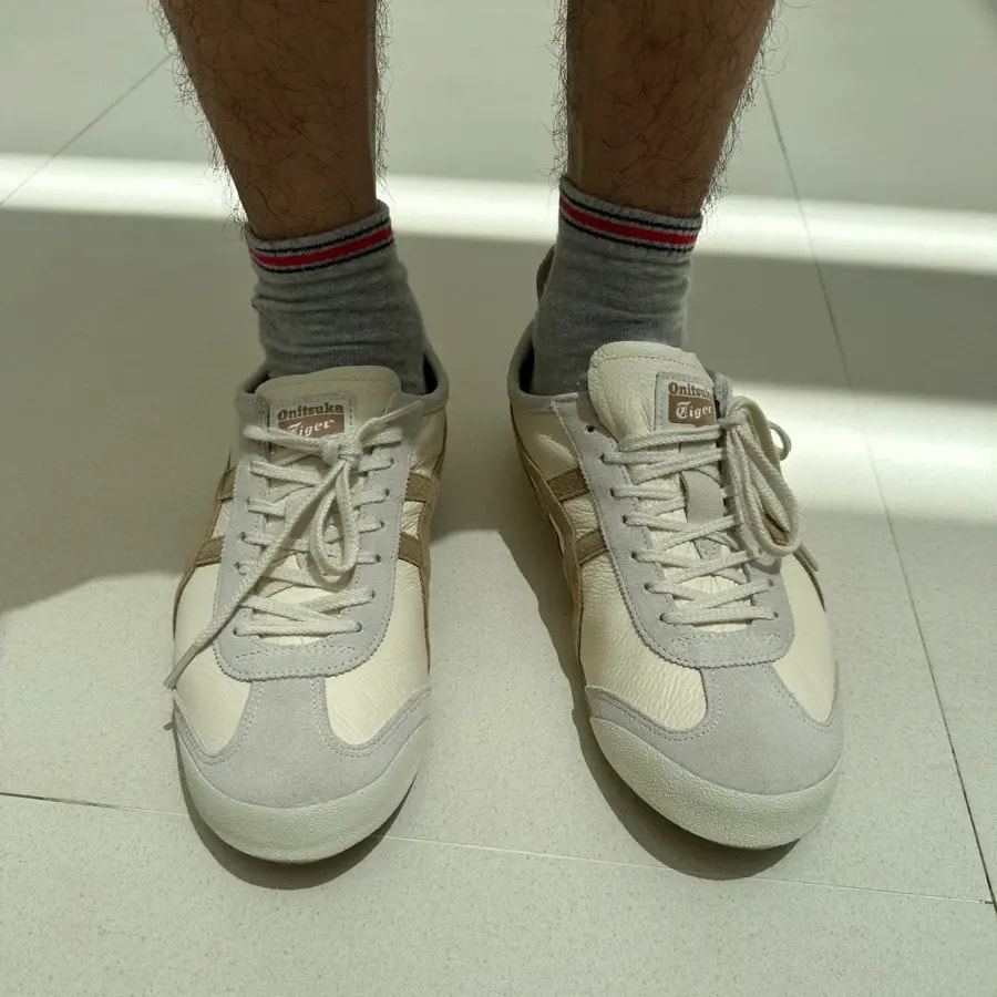 Giày Onitsuka Tiger Mexico 66 'White Grey' 1183C076-202 — ảnh 3