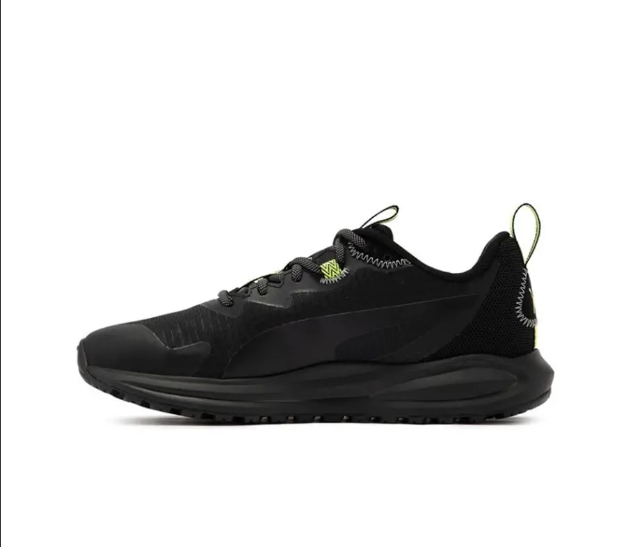 Giày Puma Twitch Runner Trail 'Black Lime Squeeze' 376961-01 — ảnh 2