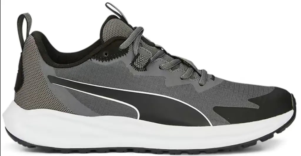 Giày Puma Twitch Runner Trail 'Black Gray White' 376961-06 — kich-thuoc: 40