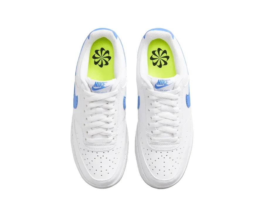 Giày Nike Court Vision Low 'White University Blue' DH3158-107 — ảnh 5