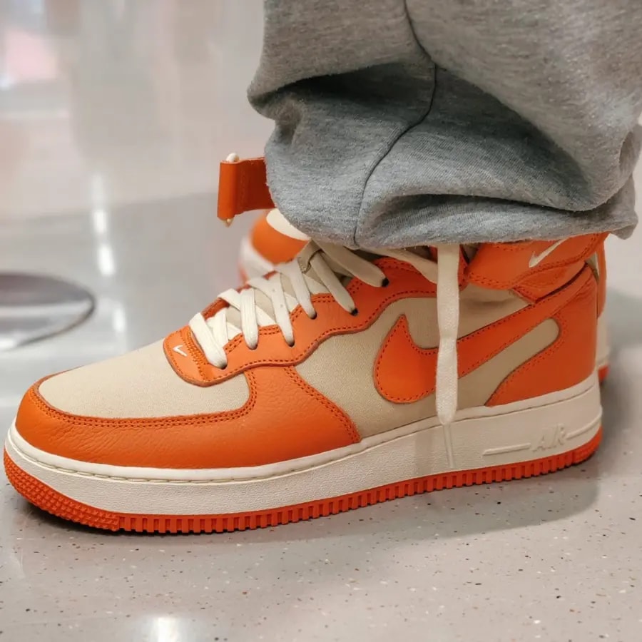 Giày Nike Air Force 1 Mid '07 LX 'Safety Orange' FB2036-700 — ảnh 2