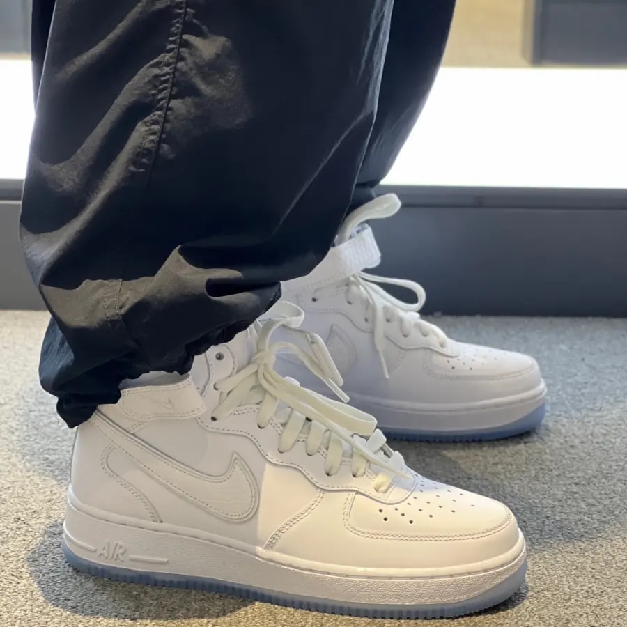 Giày Nike Air Force 1 Mid 'White Ice Reptile' FN4274-100 — ảnh 3