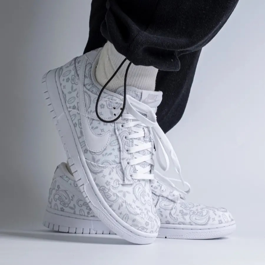 Giày Nike Dunk Low 'White Paisley' DJ9955-100 — ảnh 3