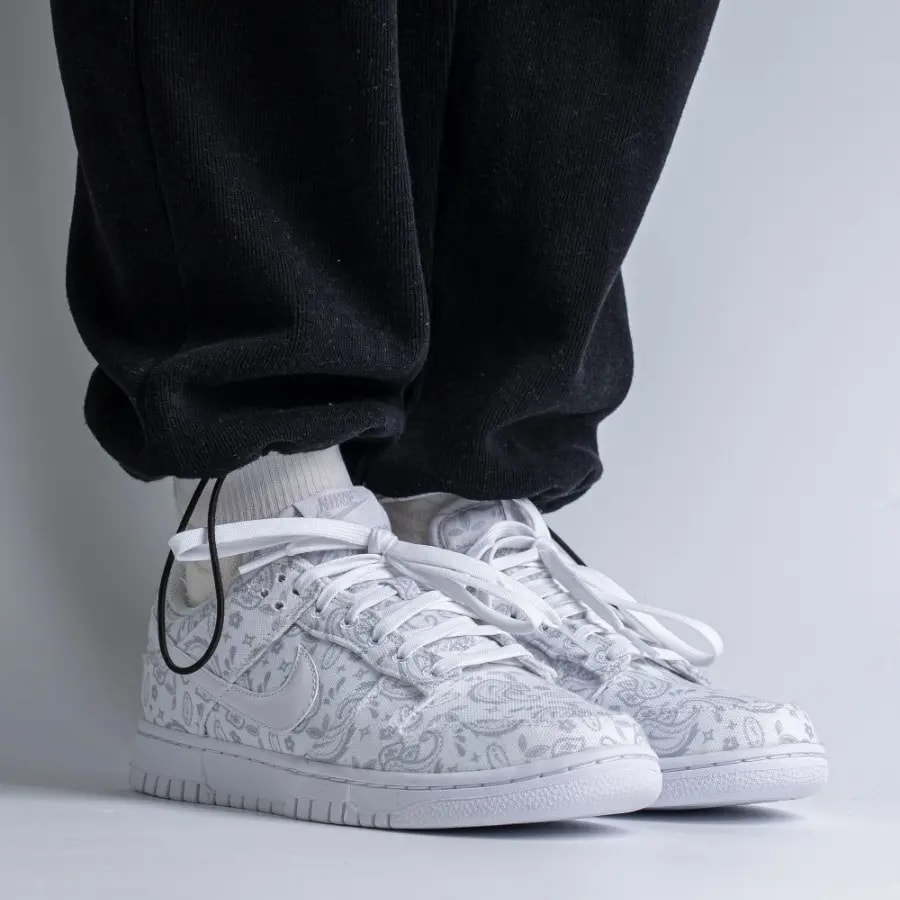 Giày Nike Dunk Low 'White Paisley' DJ9955-100 — ảnh 4