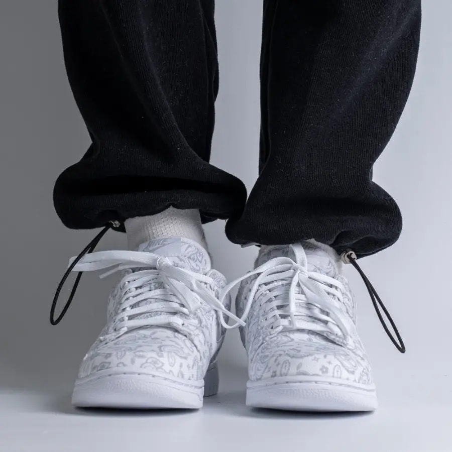 Giày Nike Dunk Low 'White Paisley' DJ9955-100 — ảnh 5
