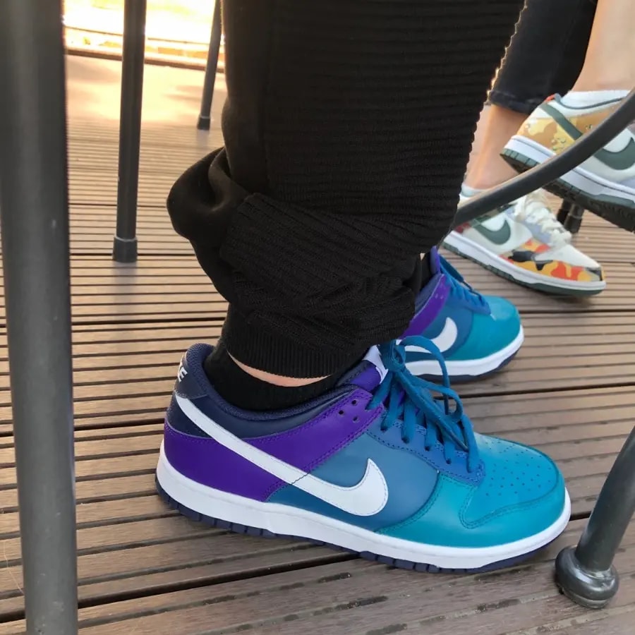 Giày Nike Dunk Low GS 'Bright Spruce Marina' DH9765-300 — ảnh 2