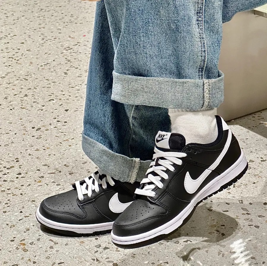 Giày Nike Dunk Low GS 'Black Panda 2.0' FD1232-001 — ảnh 2