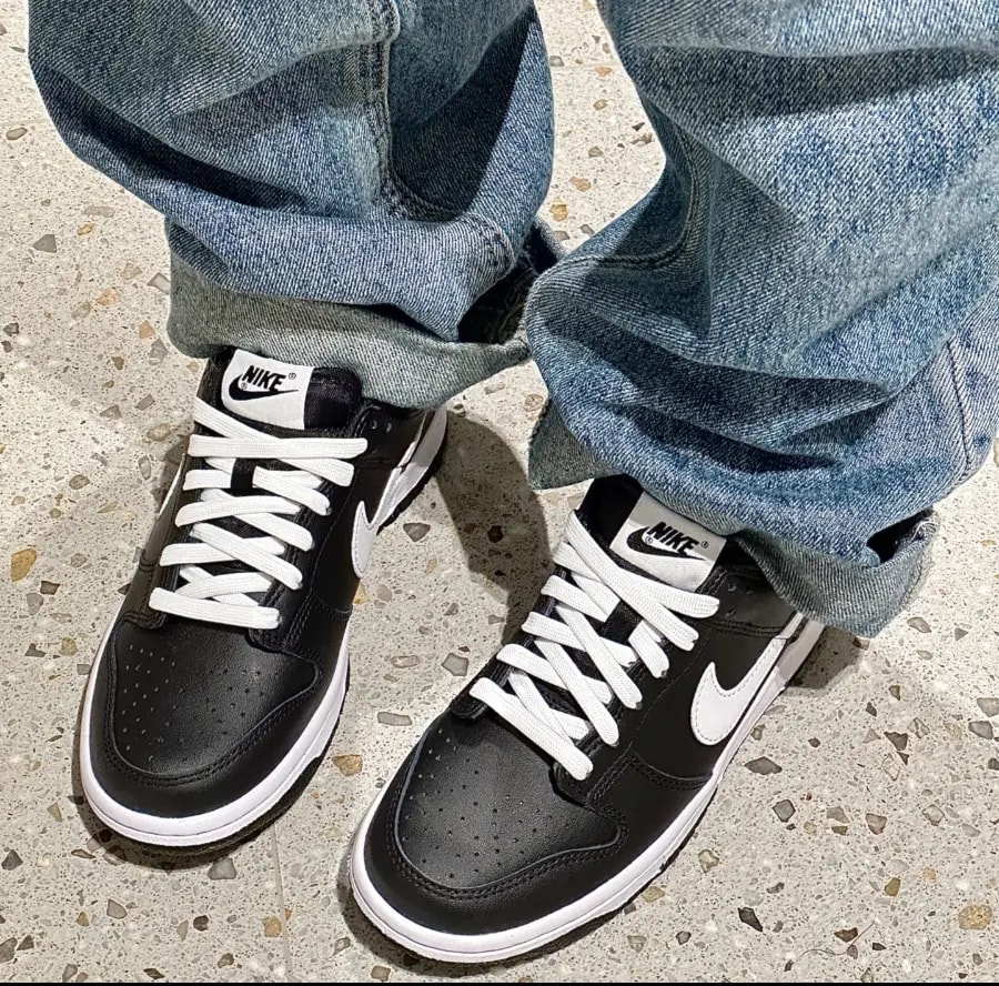 Giày Nike Dunk Low GS 'Black Panda 2.0' FD1232-001 — ảnh 4